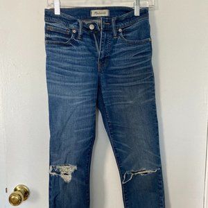 Madewell 9" High Riser Skinny Skinny Crop